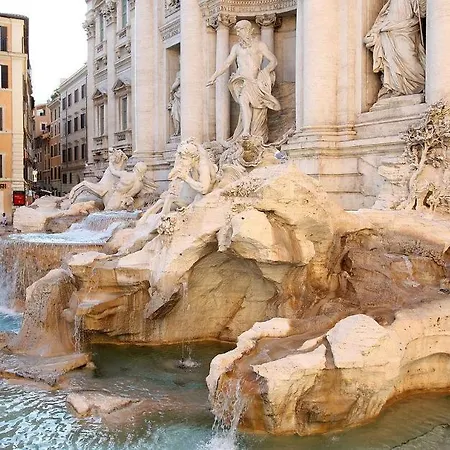 Town House Fontana Di Trevi Couette-café Rome